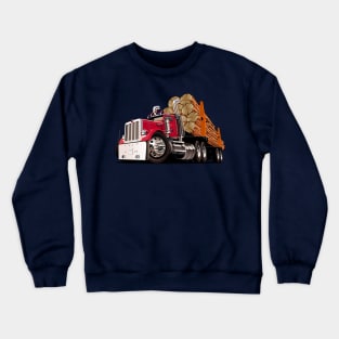 Cartoon truck Crewneck Sweatshirt